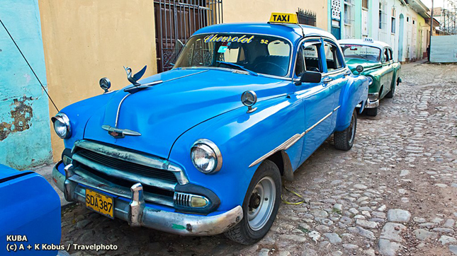 Kuba - stare samochody